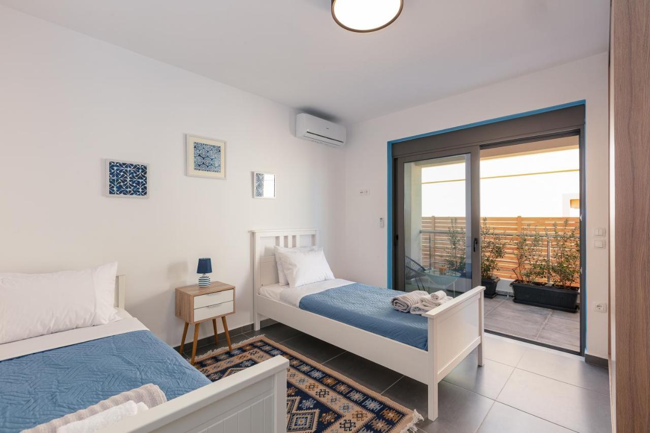 Greek Sky - New Modern Apartment With Shared Pool Tavronitis Exteriér fotografie