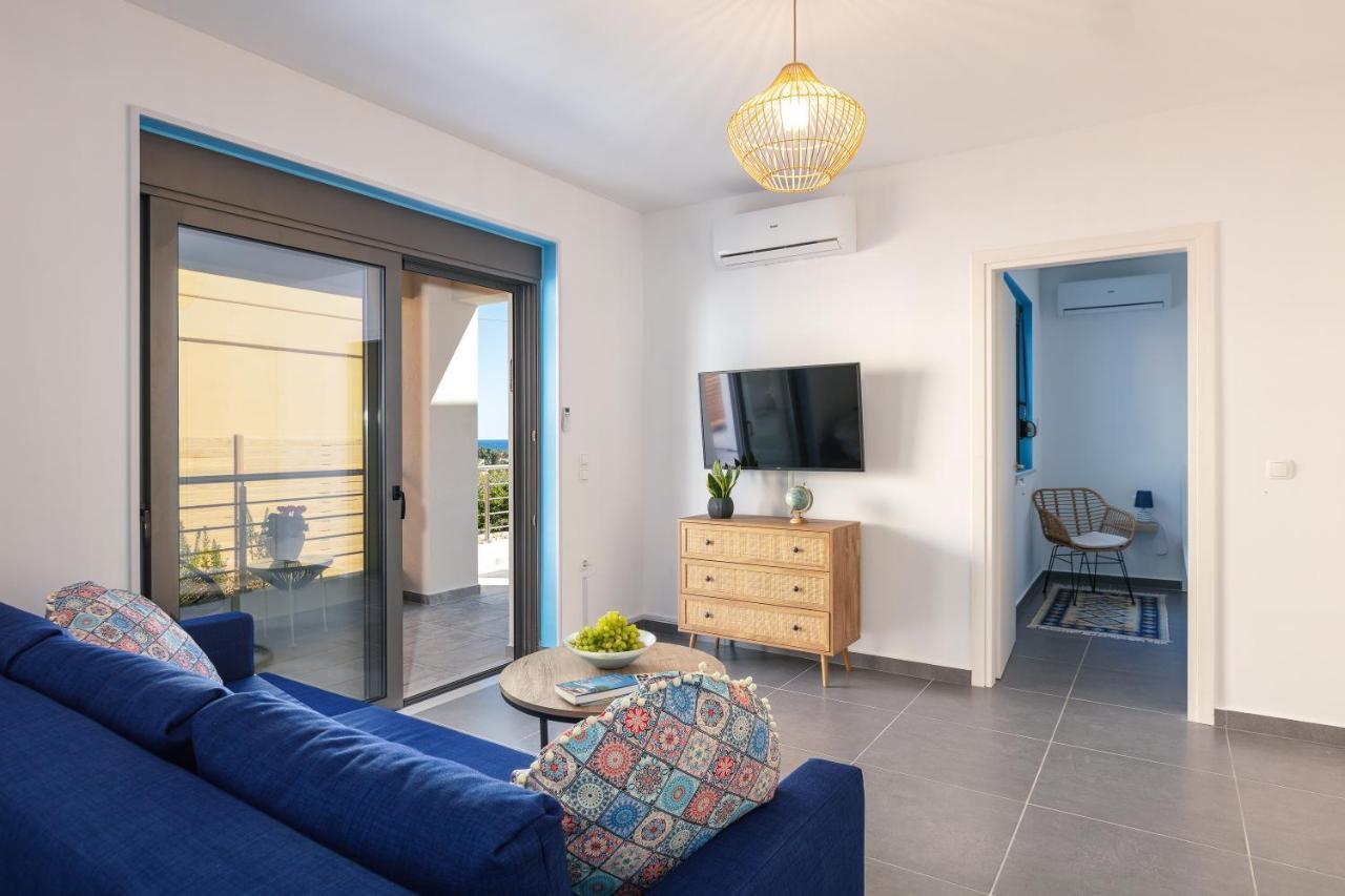 Greek Sky - New Modern Apartment With Shared Pool Tavronitis Exteriér fotografie