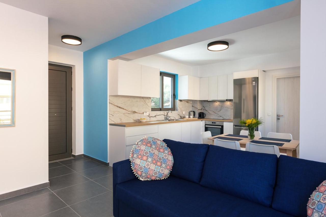 Greek Sky - New Modern Apartment With Shared Pool Tavronitis Exteriér fotografie